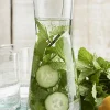 Beldi Clear Blue Flared Tall Carafe 25cm