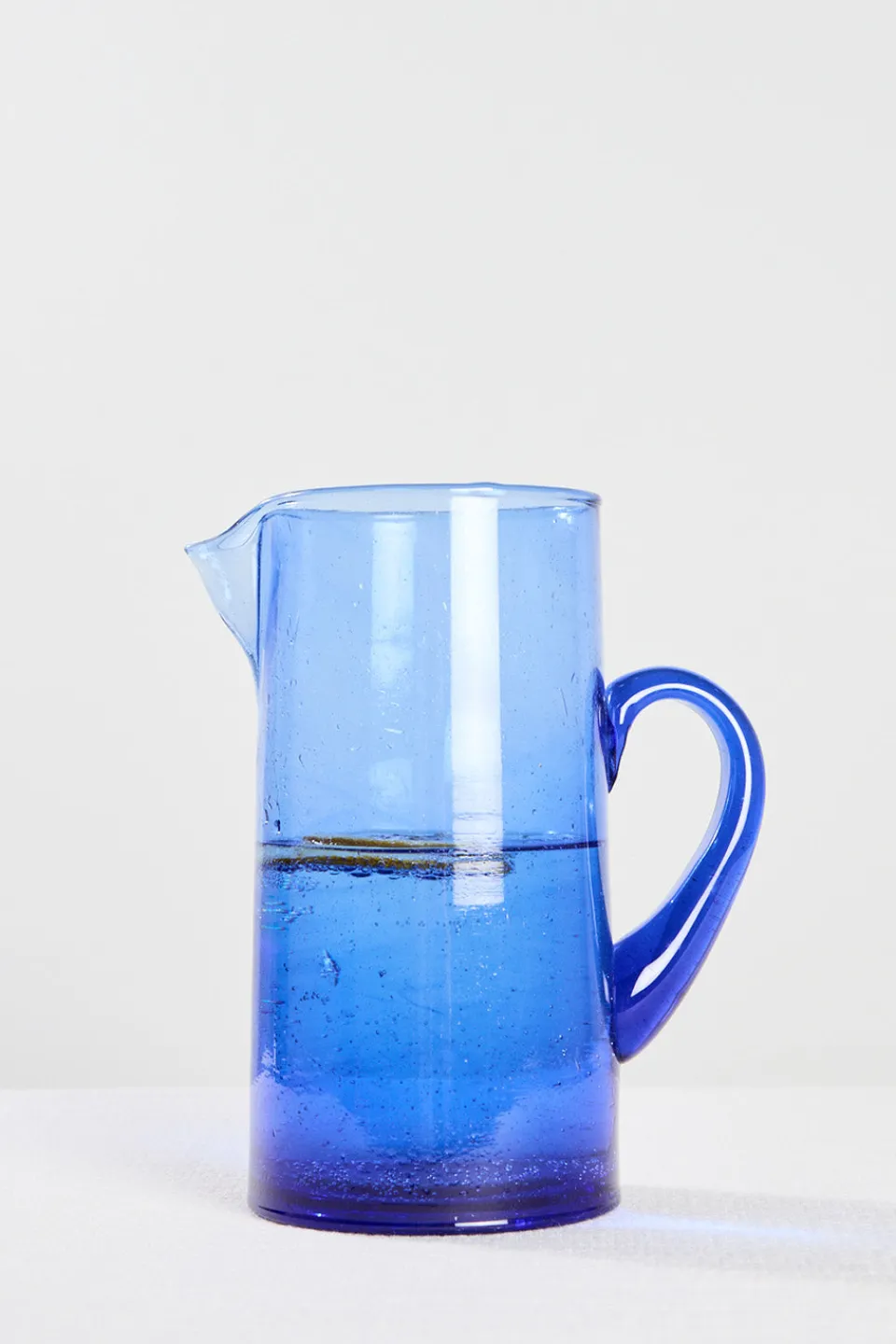 Beldi Cobalt Blue Glass Jug 1 Litre