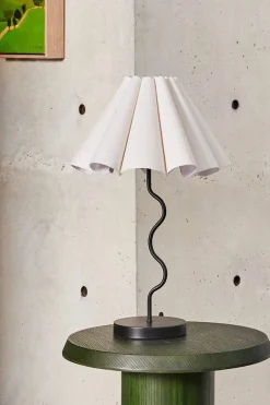 Paola + Joy Cora Black Natural Table Lamp