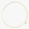 Brie Leon Curb 18k Gold Plated Chain Necklace