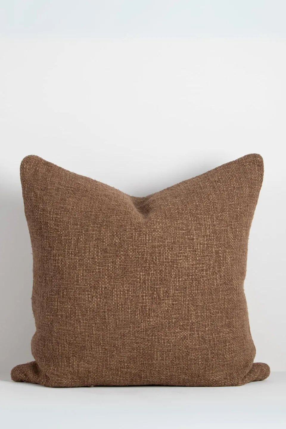 Baya Cyprian Textured Cocoa Feather Inner 50x50cm Cushion