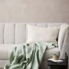 Baya Cyprian Textured Oatmeal Feather Inner 40x60cm Cushion