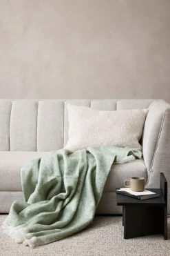 Baya Cyprian Textured Oatmeal Feather Inner 40x60cm Cushion