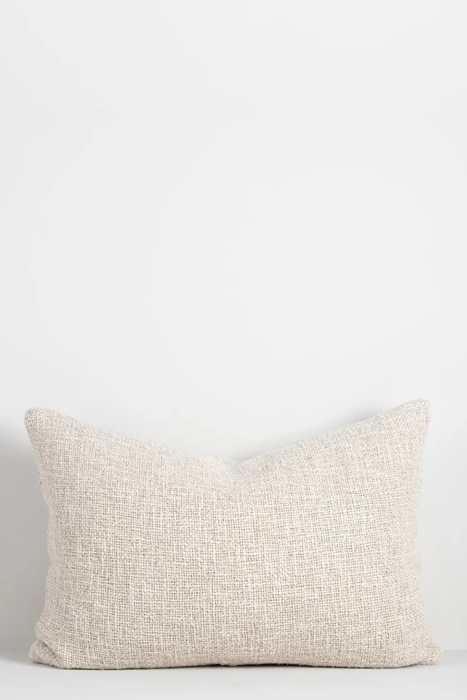 Baya Cyprian Textured Oatmeal Feather Inner 40x60cm Cushion