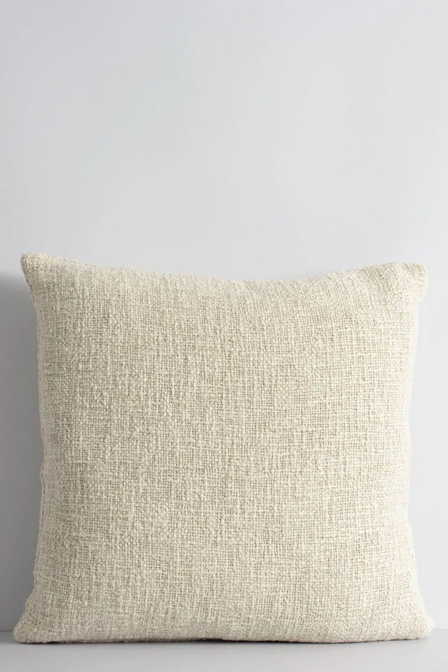 Baya Cyprian Textured Oatmeal Feather Inner 50x50cm Cushion