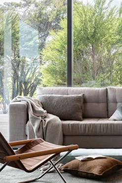 Baya Cyprian Textured Sage Feather Inner 40x60cm Cushion