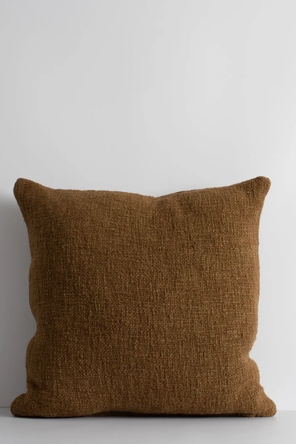 Baya Cyprian Textured Treacle Feather Inner 50x50cm Cushion