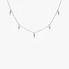 Murkani Dagger Sterling Silver Choker EOL Necklace