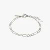 Pilgrim Dale Silver Plated Link EOL Bracelet