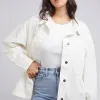 All About Eve Dale Vintage White Denim Shacket