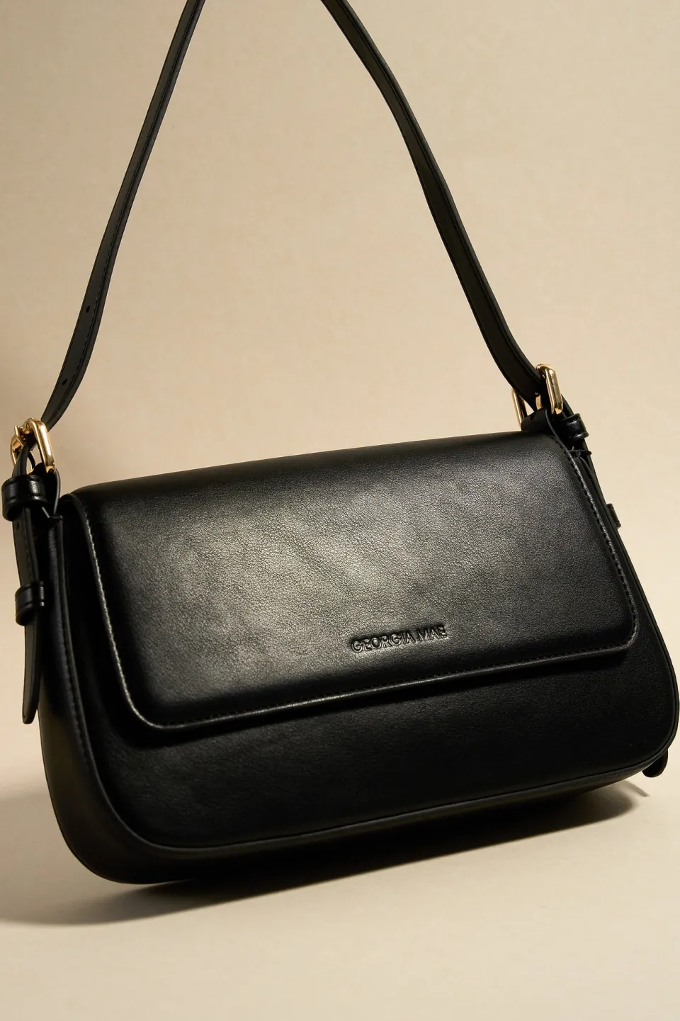 Georgia Mae Date Night Black Shoulder Bag