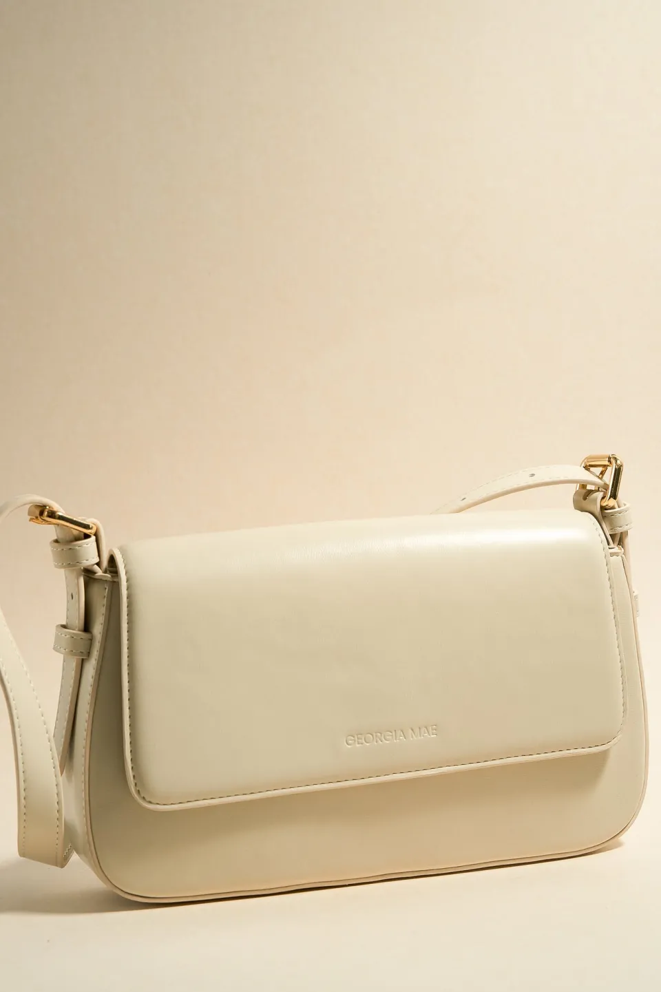 Georgia Mae Date Night Cream Shoulder Bag