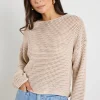 RE:UNION Label Dawn String Crochet Knit Jumper