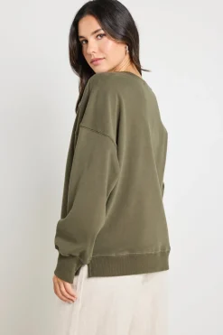RE:UNION Label Daylight Khaki Sweatshirt