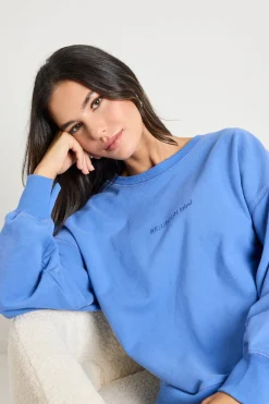RE:UNION Label Daylight Mid Blue Sweatshirt