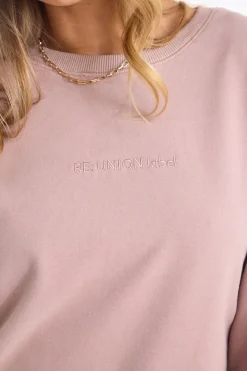 RE:UNION Label Daylight Mushroom Branded Sweatshirt