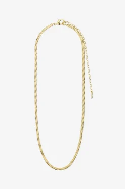 Pilgrim Dominique Flat Snake Gold Chain Recycled Necklace