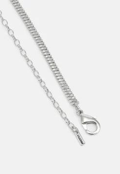 Pilgrim Dominique Flat Snake Silver Chain Recycled Necklace