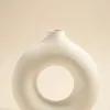Flo's Home Donut White Large Candle Holder