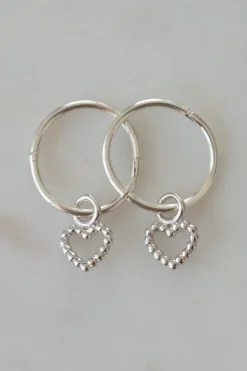 Sophie Dotty Love Silver Sleeper EOL Earrings