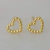 Sophie Dotty Love Stud Earrings Gold