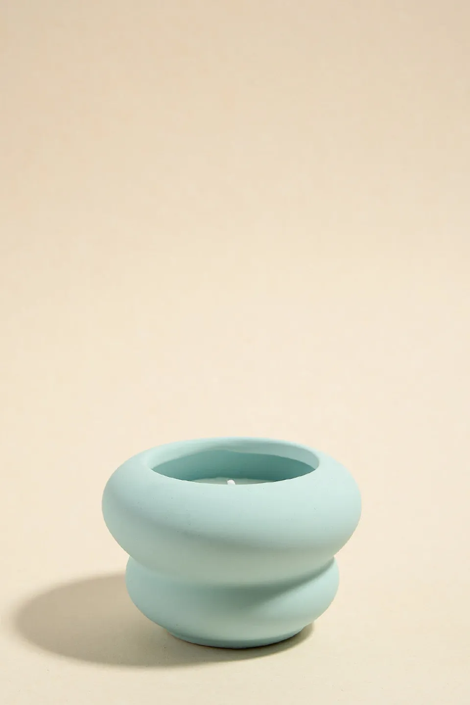 Flo's Home Double Bubble Pale Blue Soy Wax Candle