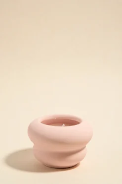Flo's Home Double Bubble Pink Soy Wax Candle
