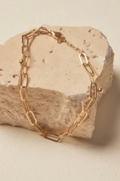 Georgia Mae Double Chain Gold Bracelet