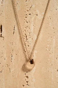 Humble + Heart Double EOL Pendant Gold Necklace