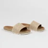 Humidity Lifestyle Dream Natural Raffia Slide