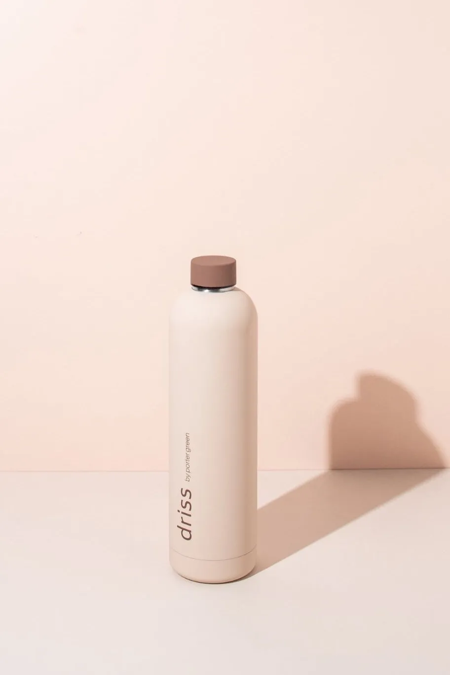 Porter Green Driss Tunis Latte Insulated Stainless Steel 1L Bottle