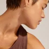 Pilgrim Eanna Large Hoops EOL Recycled Silver Earrings