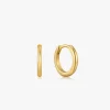 Ania Haie Ear Edit Gold Small Hoop Earrings