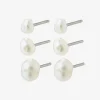 Pilgrim Edil Fresh Water Pearl EOL 3 in 1 Set Stud Earrings