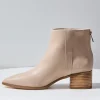 Nude Edith Mushroom Burnished Low Boot