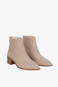 Nude Edith Mushroom Burnished Low Boot