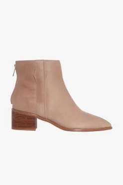 Nude Edith Mushroom Burnished Low Boot