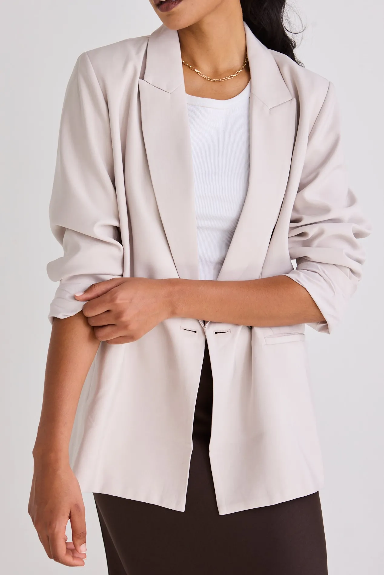 Among the Brave Effortless Bone Soft Touch Blazer