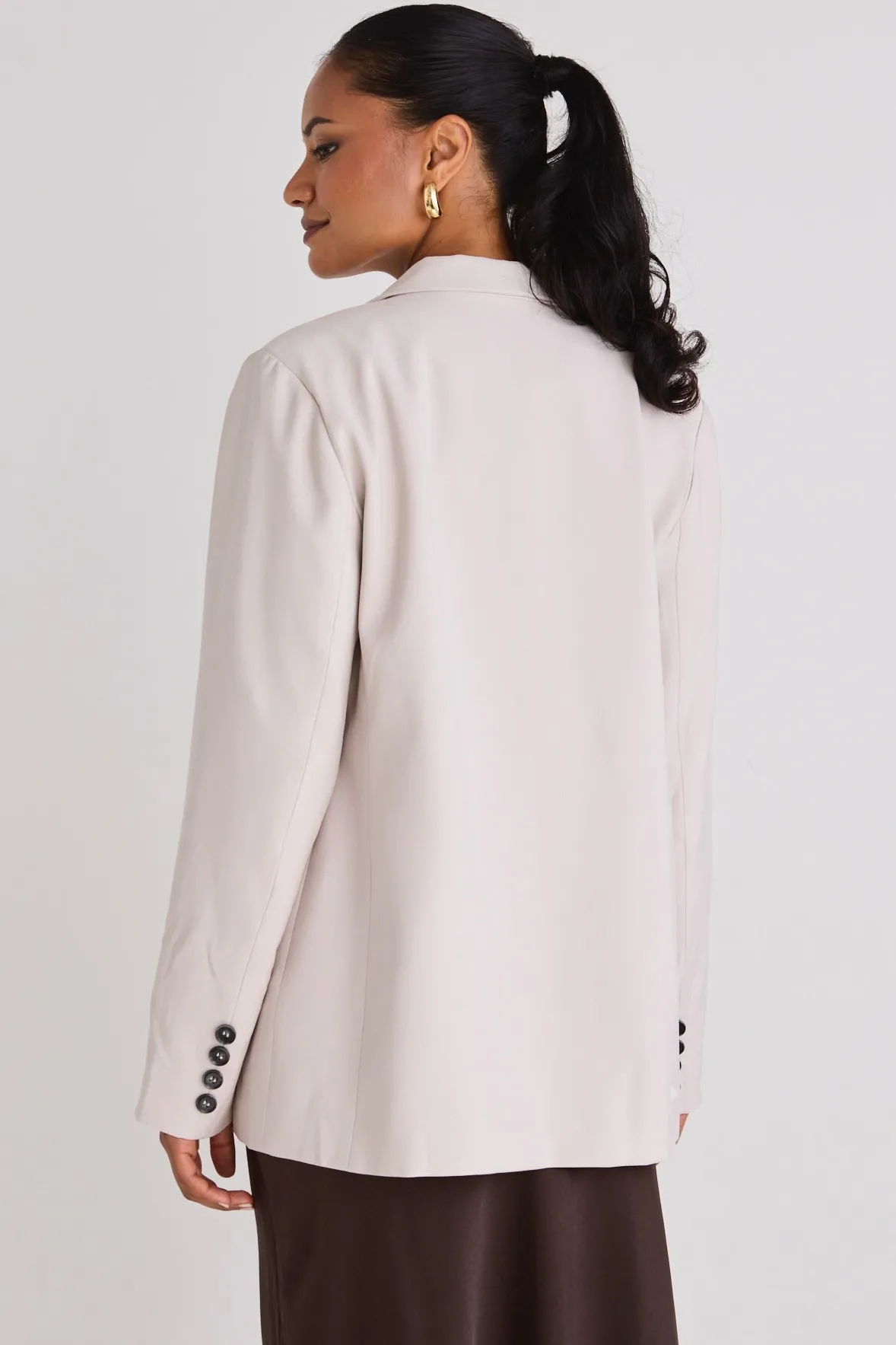Among the Brave Effortless Bone Soft Touch Blazer