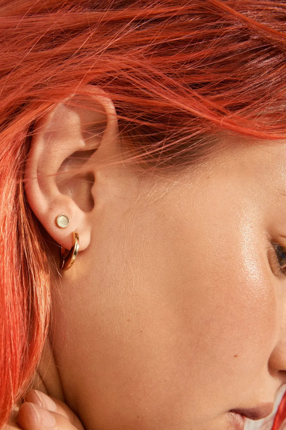 Pilgrim Eilish Gold EOL Hoop + Stud Set Earrings