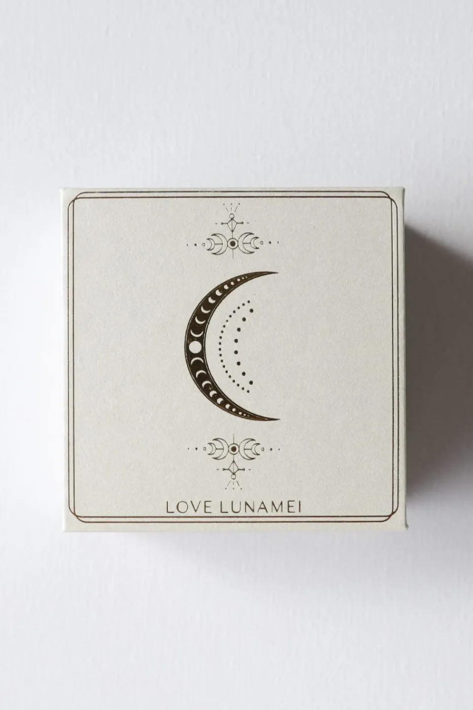 Love Lunamei Elara Mother Of Pearl Ball 18k Gold Plate Necklace