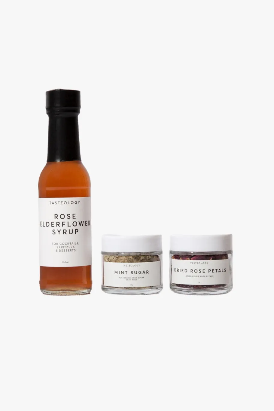 Tasteology Elderflower + Rose Cocktail Kit