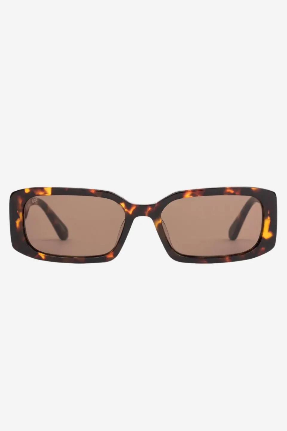 Sito Electro Vision Rectangle Maple Torte Coffee Lens Sunglasses