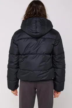 Sisstr Ellis Black Eco Puffer Jacket