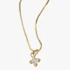 Lindi Kingi Embellish Gold Necklace