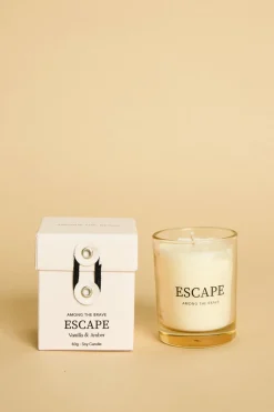 Among the Brave Escape Vanilla Amber 60g Soy Candle