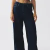 Lee Essential Blue Rinse Mid Relaxed Wide Leg Jean