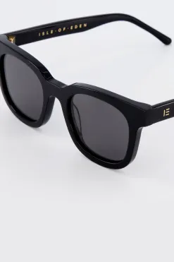 Isle of Eden Eugene Black Sunglasses