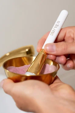 Stray Willow Facial Mask White Applying Brush