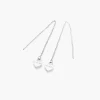 Stolen Girlfriends Club Falling Heart Thread Earrings